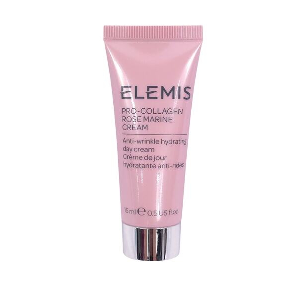 Elemis Pro-Collagen Rose Marine Cream Anti-Wrinkle Day Cream Travel Size 15ml - Picture 1 of 3